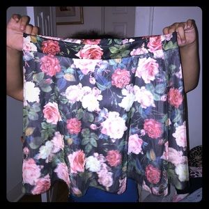 Floral skirt